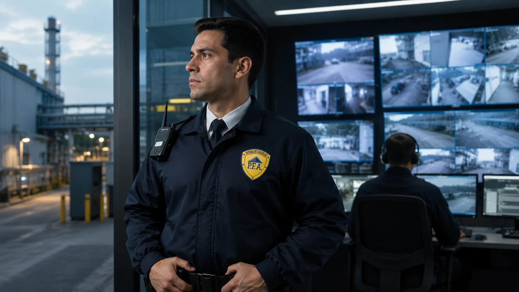 Seguridad integral con personal y monitoreo