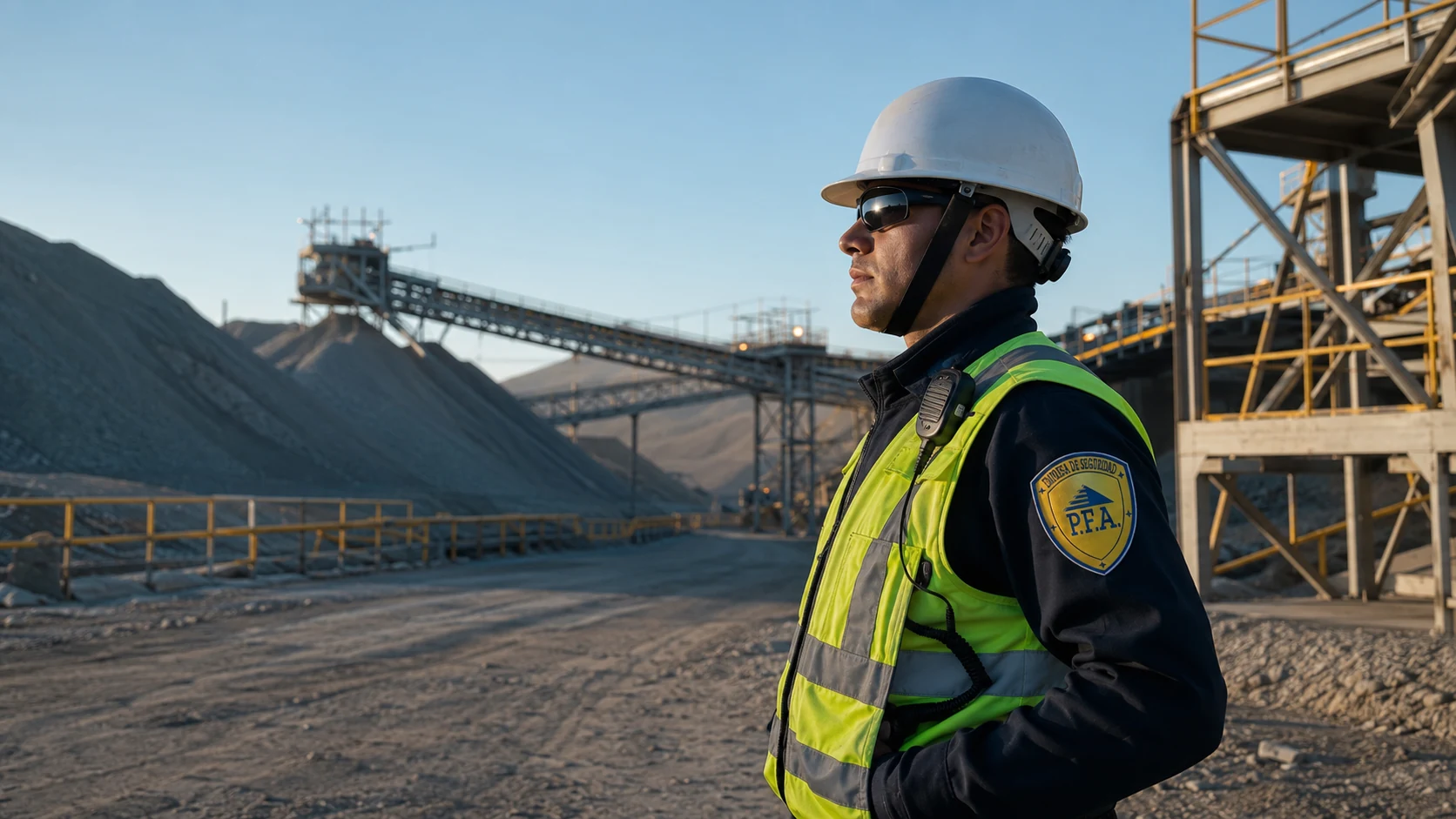 Seguridad minera e industrial de Seguridad PFA